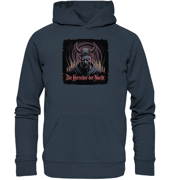 die herrscher der nacht - mystische eleganz und düstere magie - Organic Hoodie | Hoodies | Dark Shadows Arts