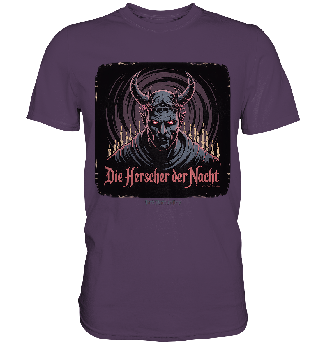 die herrscher der nacht - mystische eleganz und düstere magie - Premium Shirt | Unisex - Shirts | Dark Shadows Arts