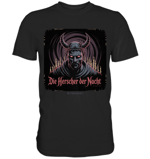 die herrscher der nacht - mystische eleganz und düstere magie - Premium Shirt | Unisex - Shirts | Dark Shadows Arts