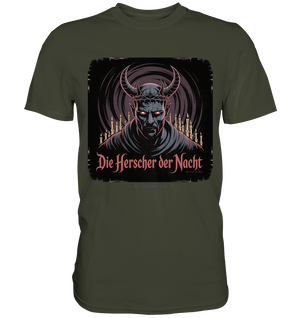 die herrscher der nacht - mystische eleganz und düstere magie - Premium Shirt | Unisex - Shirts | Dark Shadows Arts