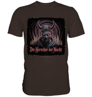 die herrscher der nacht - mystische eleganz und düstere magie - Premium Shirt | Unisex - Shirts | Dark Shadows Arts