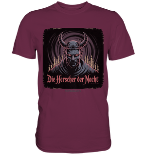 die herrscher der nacht - mystische eleganz und düstere magie - Premium Shirt | Unisex - Shirts | Dark Shadows Arts