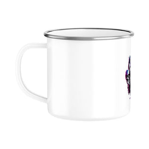 Die Königin der Schattenflügel – Emaille Tasse | Mug | Dark Shadows Arts