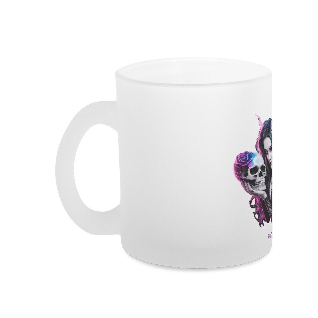 Die Königin der Schattenflügel – Glas - Tasse satiniert | Mug | Dark Shadows Arts