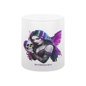 Die Königin der Schattenflügel – Glas - Tasse satiniert | Mug | Dark Shadows Arts