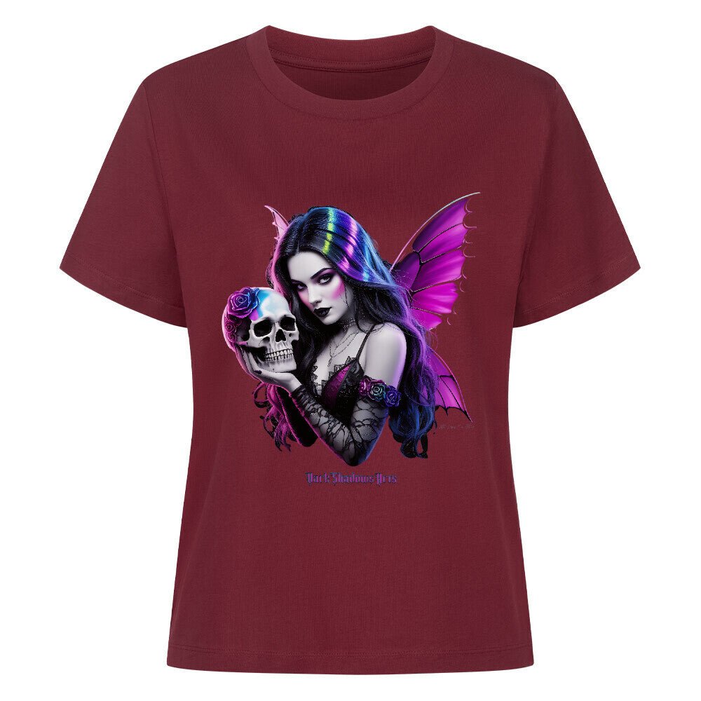 Die Königin der Schattenflügel – Premium Organic Shirt Women | T-Shirt | Dark Shadows Arts