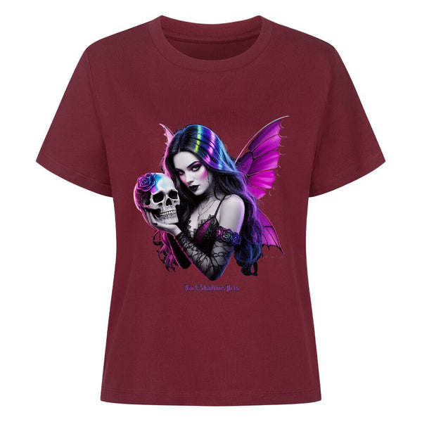 Die Königin der Schattenflügel – Premium Organic Shirt Women | T-Shirt | Dark Shadows Arts