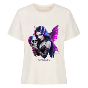 Die Königin der Schattenflügel – Premium Organic Shirt Women | T-Shirt | Dark Shadows Arts