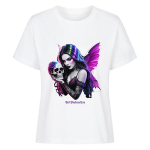 Die Königin der Schattenflügel – Premium Organic Shirt Women | T-Shirt | Dark Shadows Arts