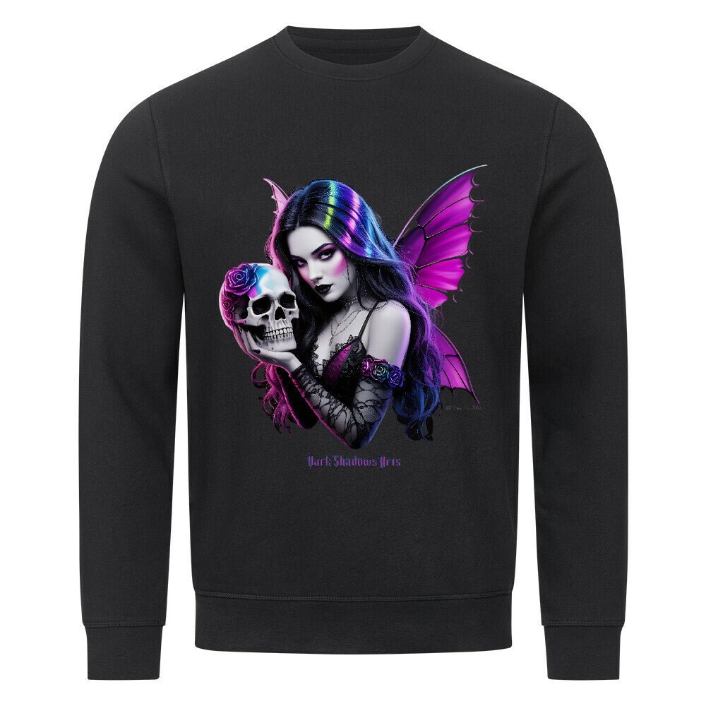 Die Königin der Schattenflügel – Premium Organic Sweatshirt | Sweatshirt | Dark Shadows Arts