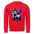 Die Königin der Schattenflügel – Premium Organic Sweatshirt | Sweatshirt | Dark Shadows Arts