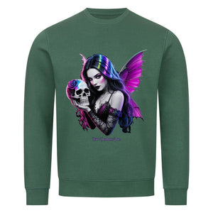 Die Königin der Schattenflügel – Premium Organic Sweatshirt | Sweatshirt | Dark Shadows Arts