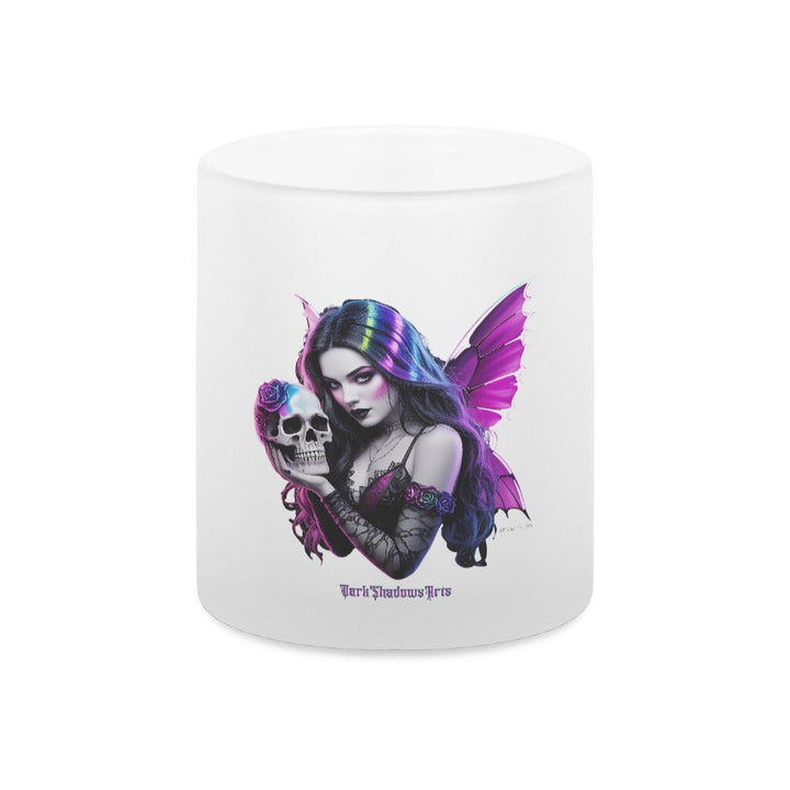 Die Königin der Schattenflügel – Teelichthalter satiniert | Mug | Dark Shadows Arts