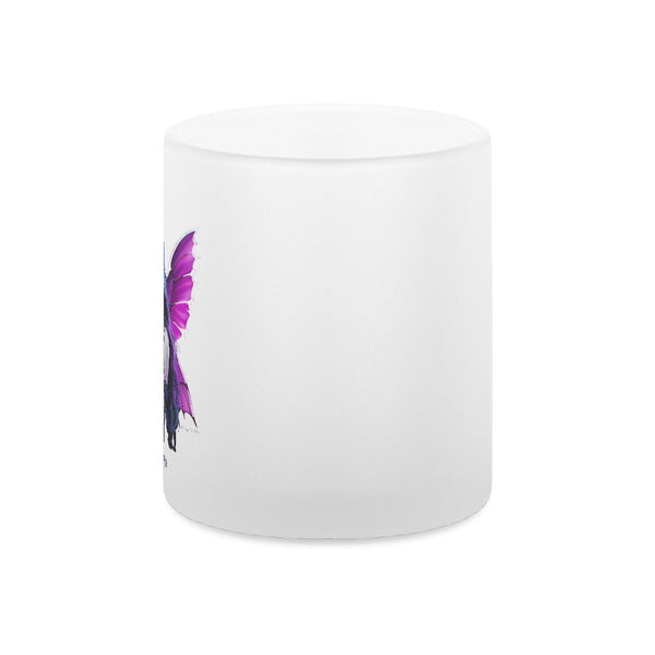 Die Königin der Schattenflügel – Teelichthalter satiniert | Mug | Dark Shadows Arts