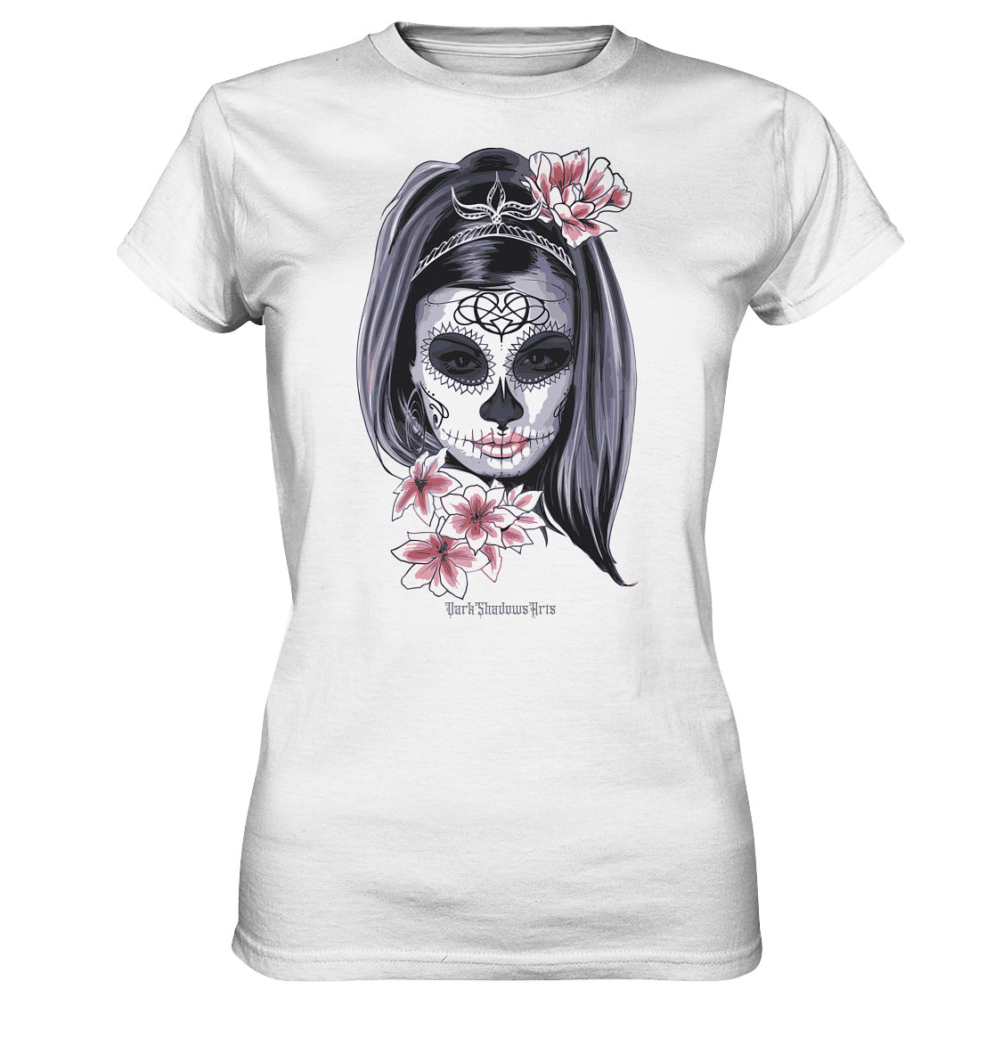 Die Schönheit des Lebens und des Todes - Ladies Premium Shirt | Lady - Shirts | Dark Shadows Arts