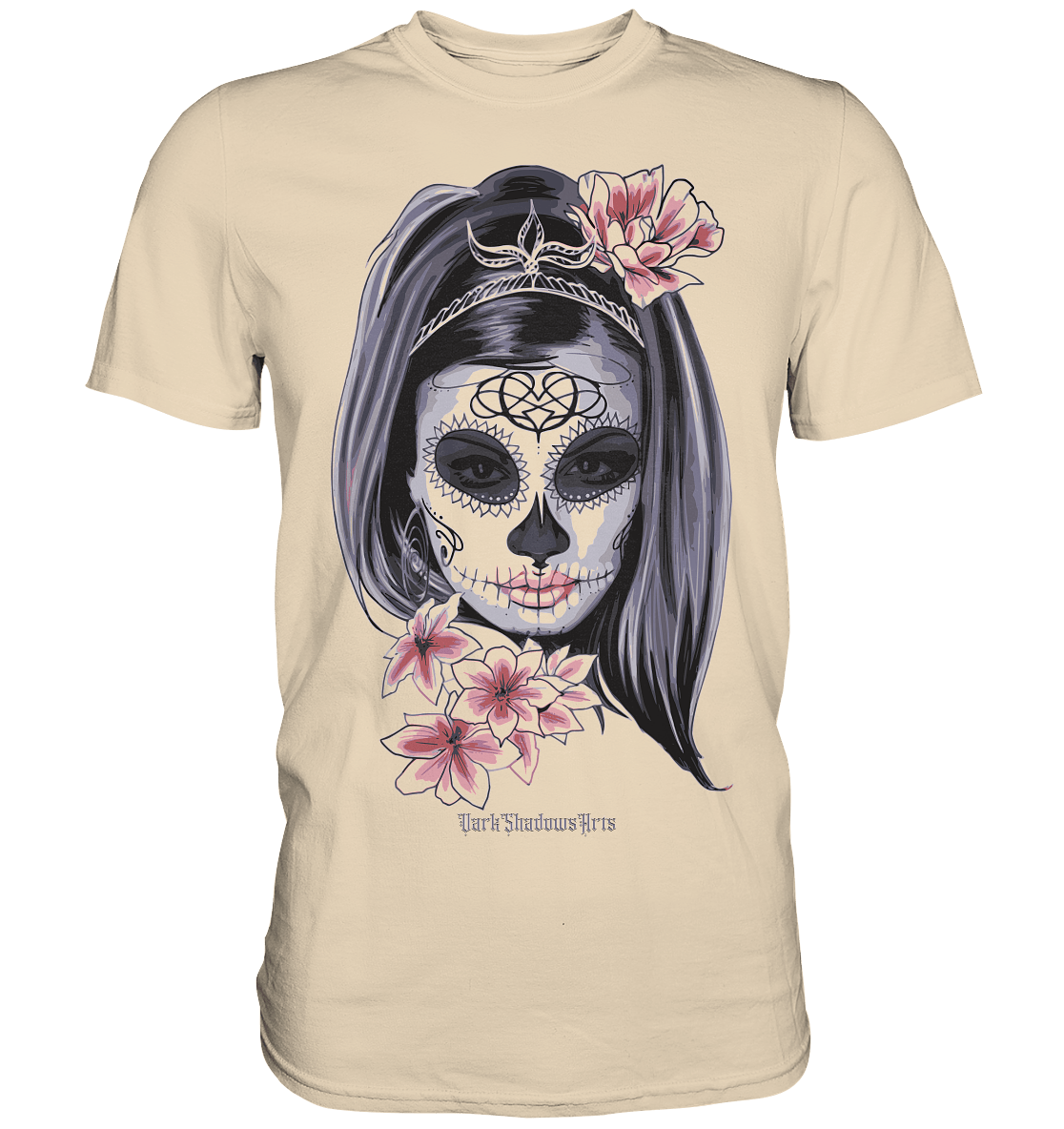 Die Schönheit des Lebens und des Todes - Premium Shirt | Unisex - Shirts | Dark Shadows Arts