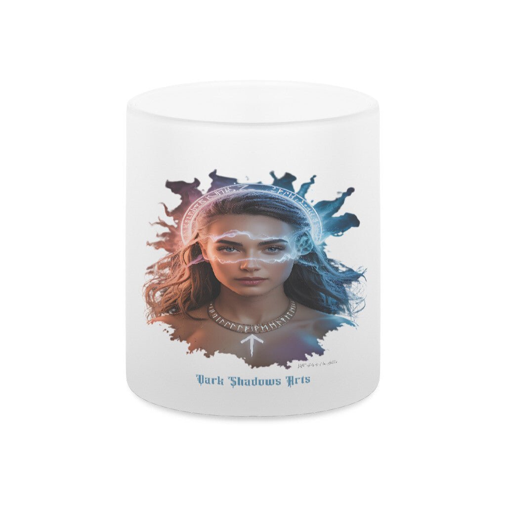 Die Wächterin des Nebels - Glas - Tasse satiniert | Mug | Dark Shadows Arts