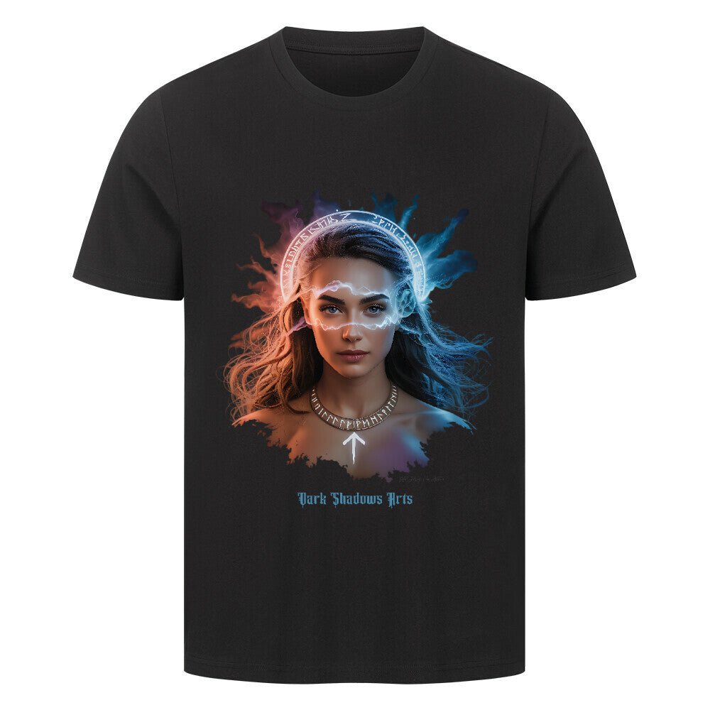Die Wächterin des Nebels - HigherBlanks Premium T-Shirt | T-Shirt | Dark Shadows Arts