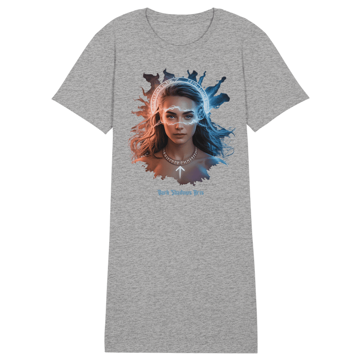 Die Wächterin des Nebels - Ladies Organic Shirt Dress - Ladies Organic Shirt Dress | Lady - Shirts | Dark Shadows Arts