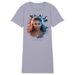 Die Wächterin des Nebels - Ladies Organic Shirt Dress - Ladies Organic Shirt Dress | Lady - Shirts | Dark Shadows Arts