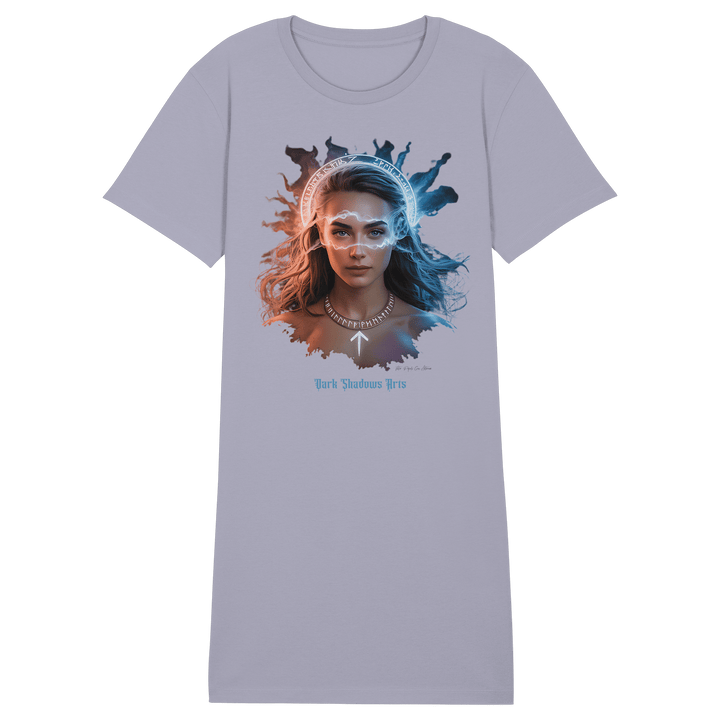 Die Wächterin des Nebels - Ladies Organic Shirt Dress - Ladies Organic Shirt Dress | Lady - Shirts | Dark Shadows Arts