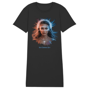 Die Wächterin des Nebels - Ladies Organic Shirt Dress - Ladies Organic Shirt Dress | Lady - Shirts | Dark Shadows Arts
