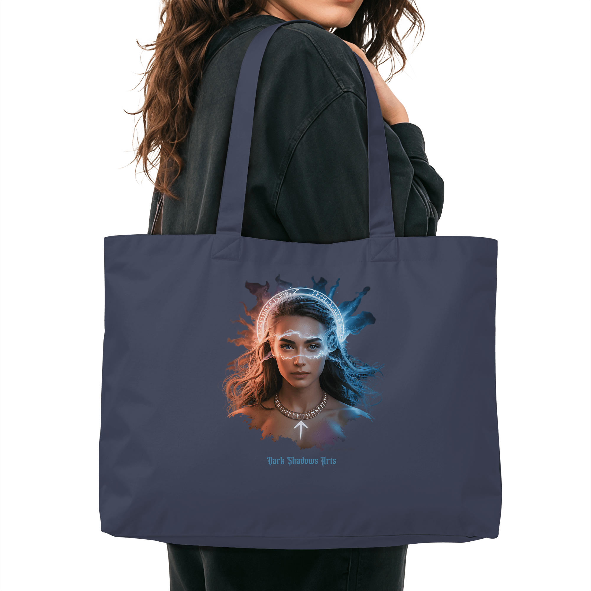 Die Wächterin des Nebels - Organic Shopping - Bag - Organic Shopping - Bag | Taschen | Dark Shadows Arts