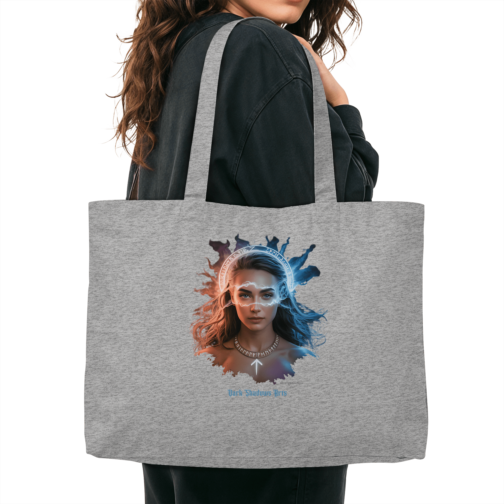 Die Wächterin des Nebels - Organic Shopping - Bag - Organic Shopping - Bag | Taschen | Dark Shadows Arts