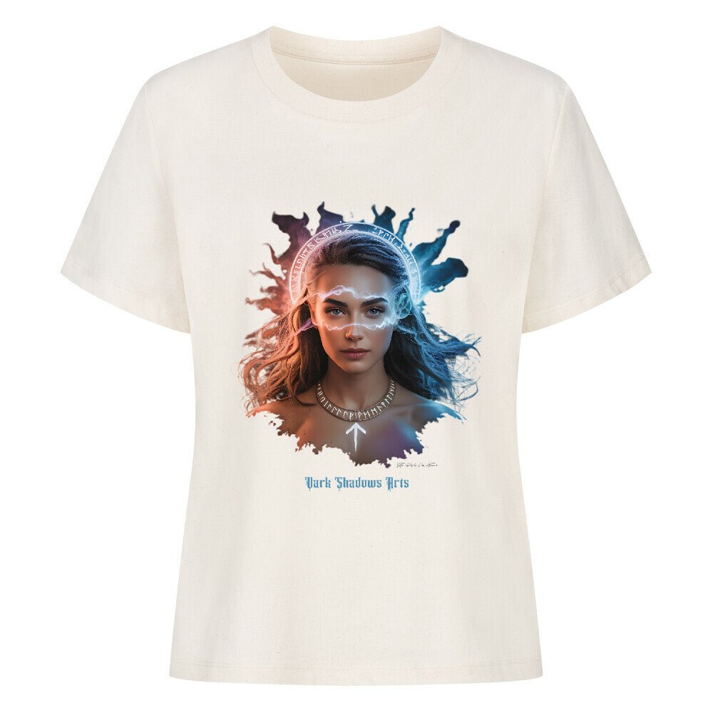 Die Wächterin des Nebels - Premium Organic Shirt Women | T-Shirt | Dark Shadows Arts