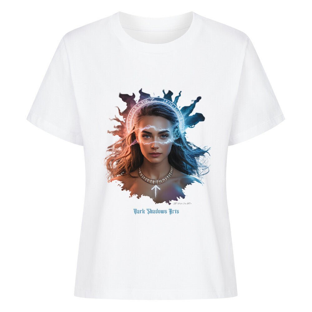 Die Wächterin des Nebels - Premium Organic Shirt Women | T-Shirt | Dark Shadows Arts