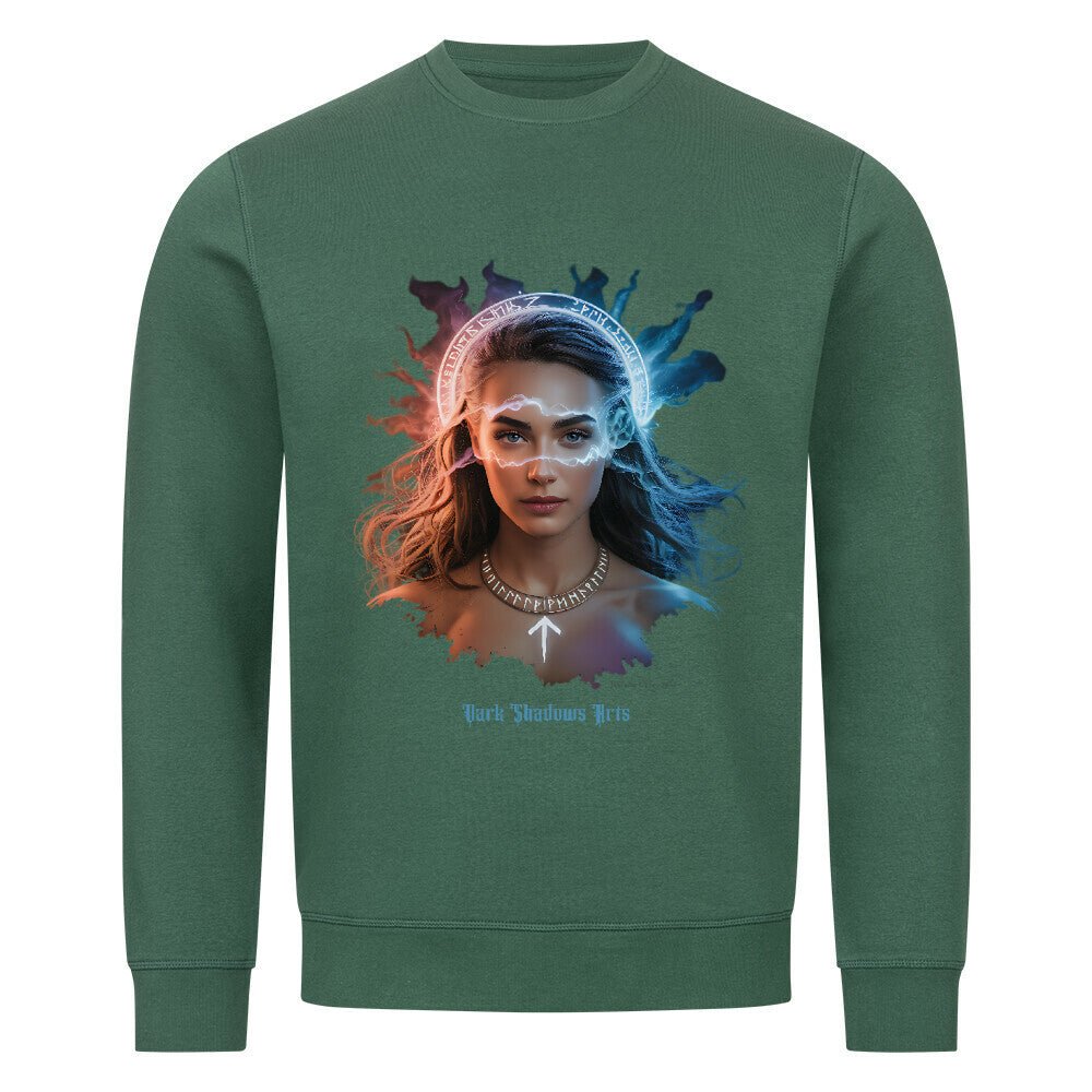 Die Wächterin des Nebels - Premium Organic Sweatshirt | Sweatshirt | Dark Shadows Arts