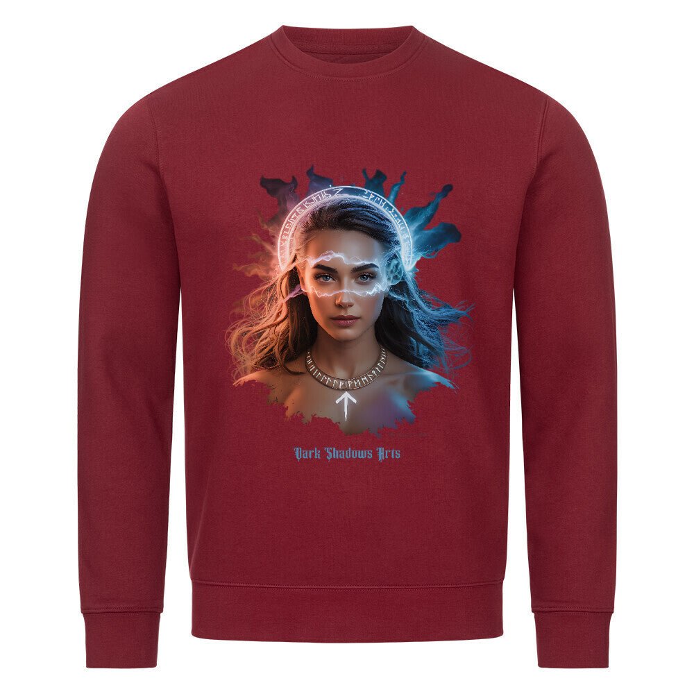 Die Wächterin des Nebels - Premium Organic Sweatshirt | Sweatshirt | Dark Shadows Arts