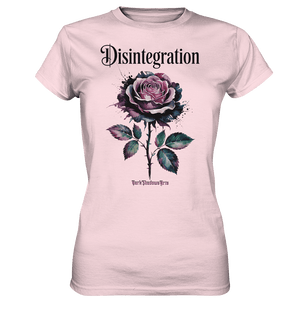 DISINTEGRATION – Symbolträchtige Kunst mit stilisierter Rose - Ladies Premium Shirt | Lady - Shirts | Dark Shadows Arts