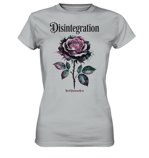 DISINTEGRATION – Symbolträchtige Kunst mit stilisierter Rose - Ladies Premium Shirt | Lady - Shirts | Dark Shadows Arts