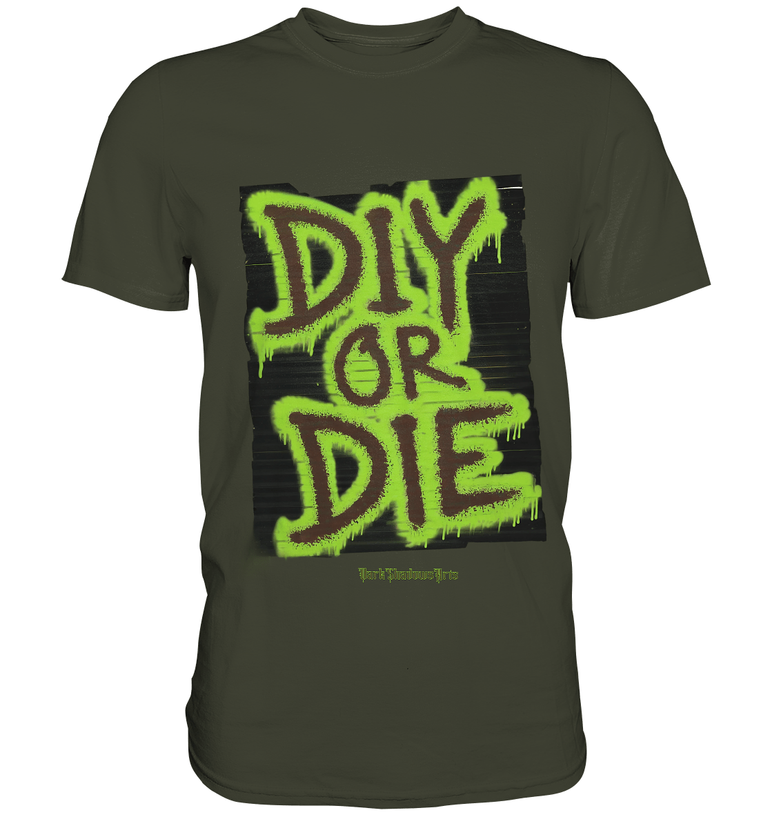 DIY or Die - Kreativität oder Nichts - Premium Shirt | Unisex - Shirts | Dark Shadows Arts