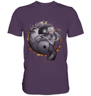 Dragonflame Maiden Mystical Yin Yang - Premium Shirt | Unisex - Shirts | Dark Shadows Arts