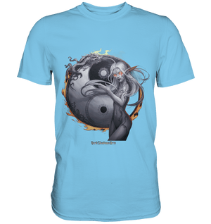 Dragonflame Maiden Mystical Yin Yang - Premium Shirt | Unisex - Shirts | Dark Shadows Arts