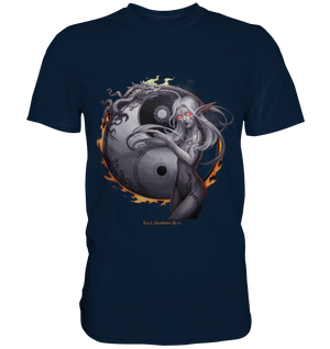 Dragonflame Maiden Mystical Yin Yang - Premium Shirt | Unisex - Shirts | Dark Shadows Arts
