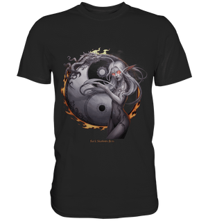 Dragonflame Maiden Mystical Yin Yang - Premium Shirt | Unisex - Shirts | Dark Shadows Arts