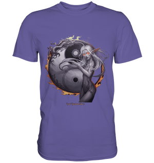 Dragonflame Maiden Mystical Yin Yang - Premium Shirt | Unisex - Shirts | Dark Shadows Arts