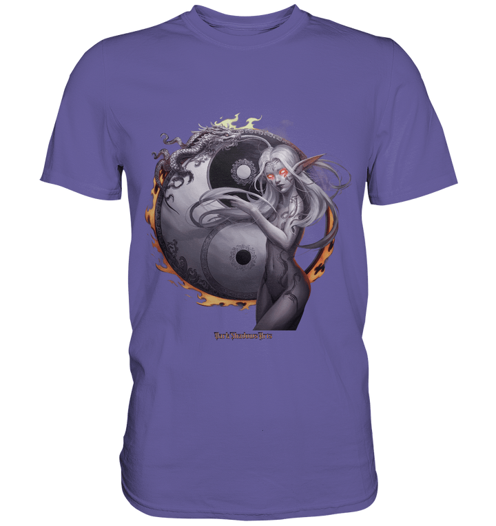 Dragonflame Maiden Mystical Yin Yang - Premium Shirt | Unisex - Shirts | Dark Shadows Arts