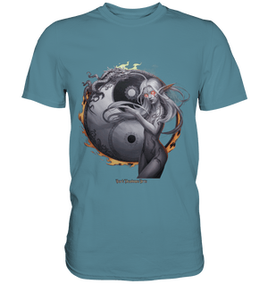 Dragonflame Maiden Mystical Yin Yang - Premium Shirt | Unisex - Shirts | Dark Shadows Arts