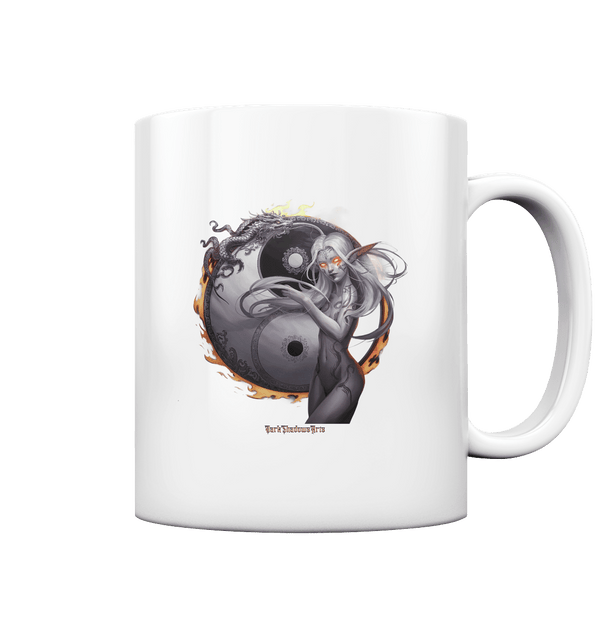 Dragonflame Maiden Mystical Yin Yang - Tasse glossy | Trinkgefäße | Dark Shadows Arts