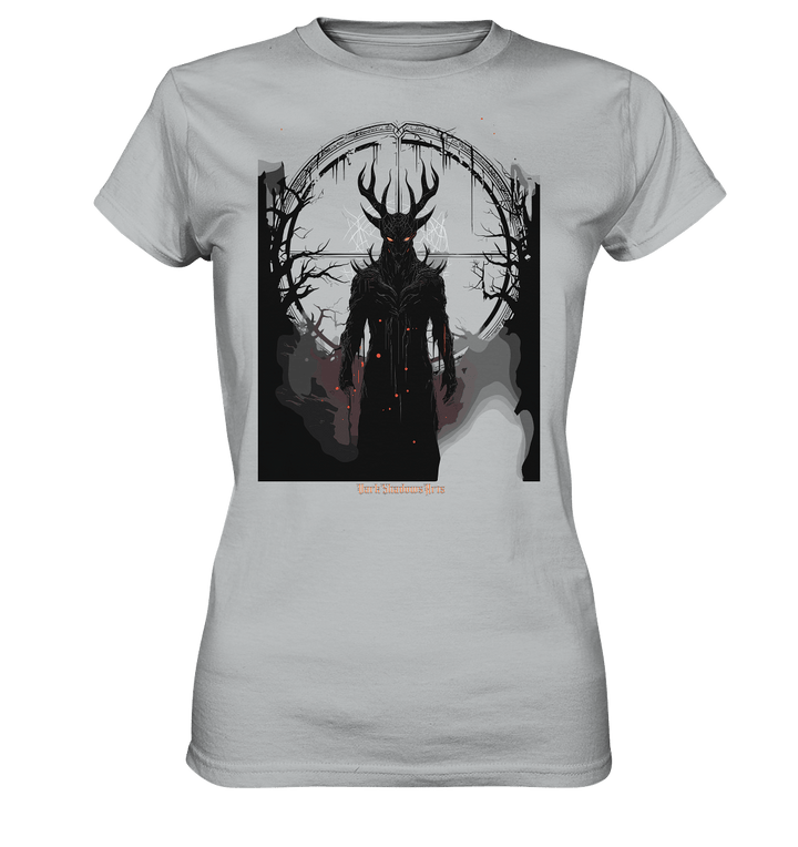 Drawing of Demonic Sigil Eerie Mystical Art - Ladies Premium Shirt | Lady - Shirts | Dark Shadows Arts