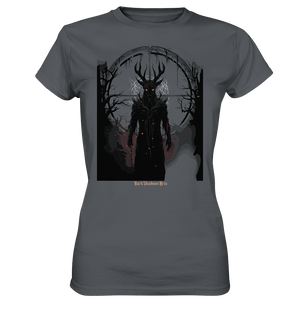 Drawing of Demonic Sigil Eerie Mystical Art - Ladies Premium Shirt | Lady - Shirts | Dark Shadows Arts