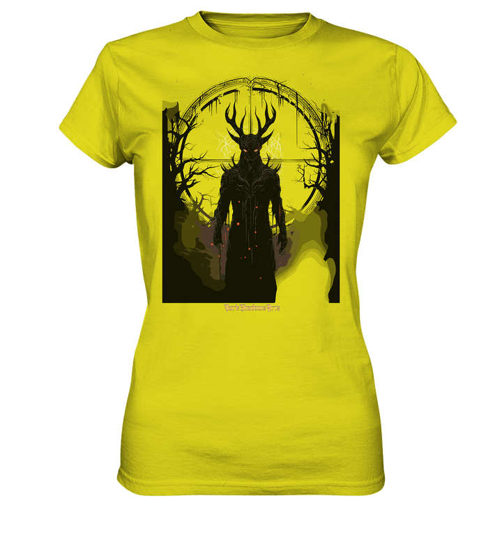 Drawing of Demonic Sigil Eerie Mystical Art - Ladies Premium Shirt | Lady - Shirts | Dark Shadows Arts