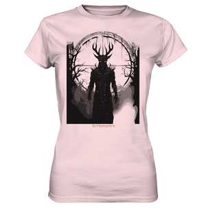 Drawing of Demonic Sigil Eerie Mystical Art - Ladies Premium Shirt | Lady - Shirts | Dark Shadows Arts
