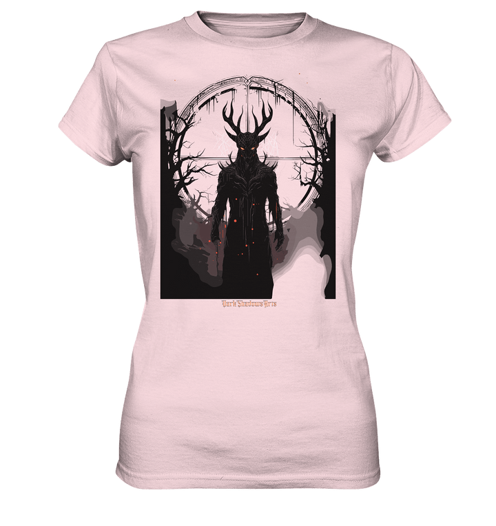 Drawing of Demonic Sigil Eerie Mystical Art - Ladies Premium Shirt | Lady - Shirts | Dark Shadows Arts