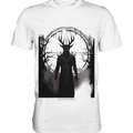Drawing of Demonic Sigil Eerie Mystical Art - Premium Shirt | Unisex - Shirts | Dark Shadows Arts