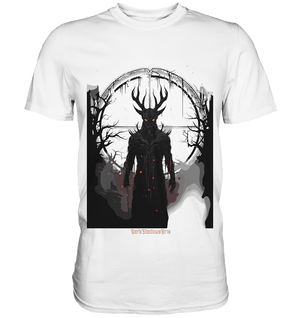 Drawing of Demonic Sigil Eerie Mystical Art - Premium Shirt | Unisex - Shirts | Dark Shadows Arts